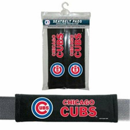 FREMONT DIE CONSUMER PRODUCTS Chicago Cubs Seat Belt Pads Velour FR50736